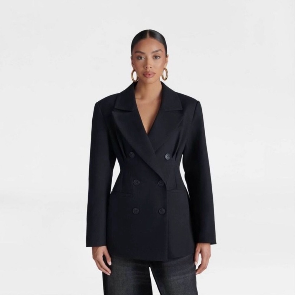 KBB by KAHLANA Women's “The Corset Blazer” - Black